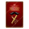 Vintage Barber Shop Tin Signs Hair Style Tattoo Metal Poster Plate Cafe Bar College Dorm Decoration Plaque Home Wall Decor YJ072