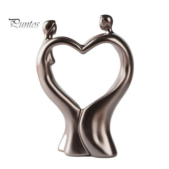 

Абстрактная скульптура пары из смолы, держащаяся за руки, статуя влюбленной пары, статуэтка в виде сердца, романтический подарок для него, женщины, годовщины, девичника Double Person