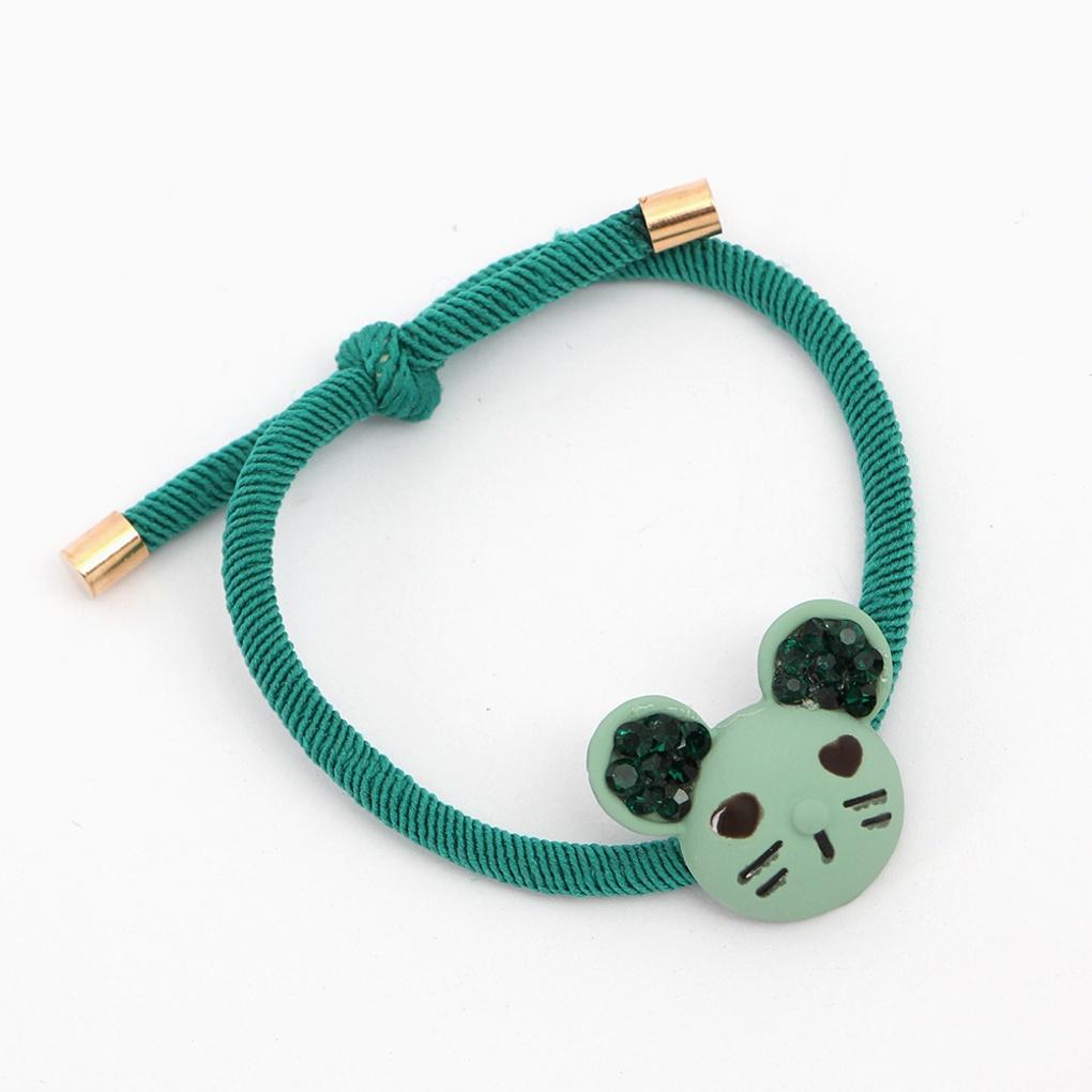 Women's Heart-Eyed Mouse Headband Cubic Point Hair Scrunchie