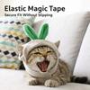Pet Supplies Funny Pet Garlic Hat Ear-Exposed Decorative Pet Headwear Cosplay Style Cat Dog Hat Party / Halloween Decoration