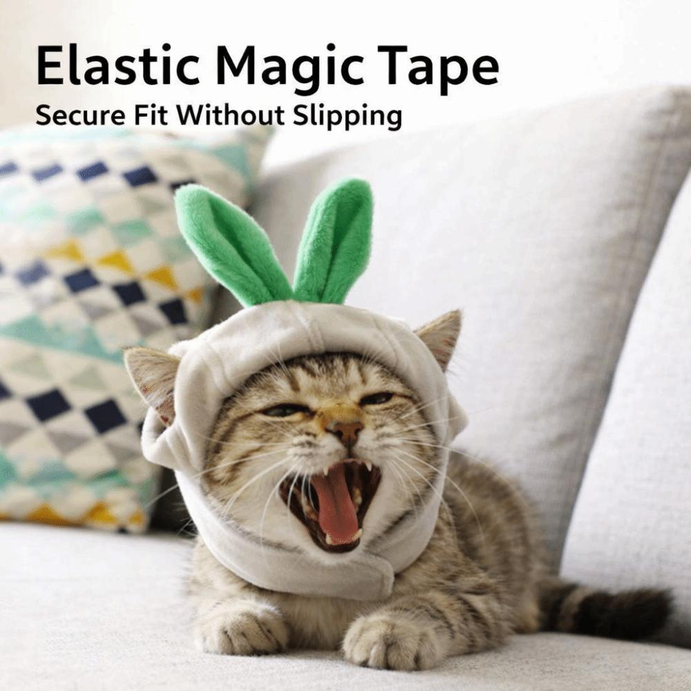 Pet Supplies Funny Pet Garlic Hat Ear-Exposed Decorative Pet Headwear Cosplay Style Cat Dog Hat Party / Halloween Decoration