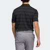 Adidas Striped Casual Sports Short Sleeve Polo Shirt Men Tops Black H56794