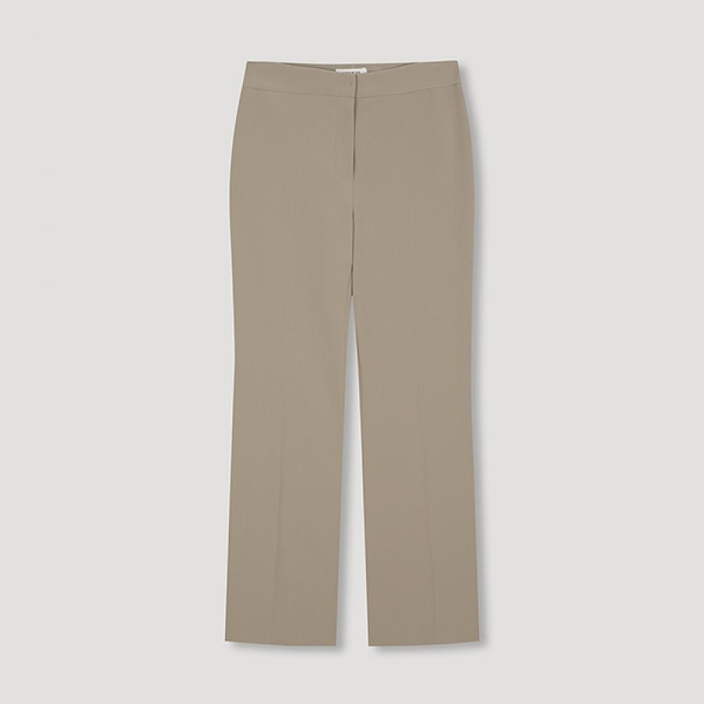 

Она S пропустила сплошные прямые брюки SwwSln31010 Db dark beige/66
