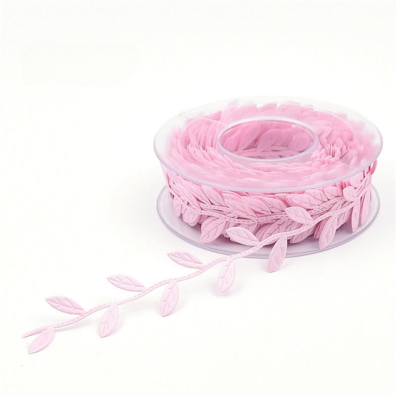 Ultrasonic embossing, leaf ribbon, leaf lace decoration with lace 15 meters