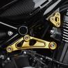 Engine Mount Reinforcement Bracket, Frame Support Kit, Aluminum Alloy, CNC Machined, High Rigidity, Compatible Z900RS Z900RS CAFE 2018-2025 (Golden)