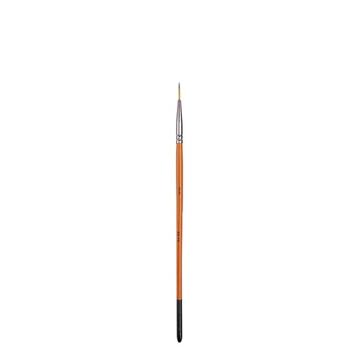 Wood Handle Fine Detail Brush Nylon Bristles Paint Brush Miniature Brush for Acrylic Watercolor Gouache Oil Painting