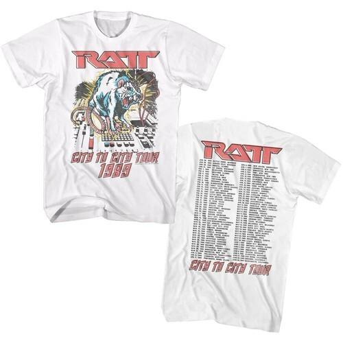 RARE!! Ratt City To City Unisex T-Shirt Gift for Friends All Size S-5XL XXXXL