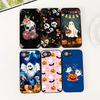 for Samsung Galaxy A35 A36 A55 A26 A05 A06 A14 A50 A51 A53 A54 A12 A13 A23 Phone Case with Little Ghost Halloween Pumpkin Flower