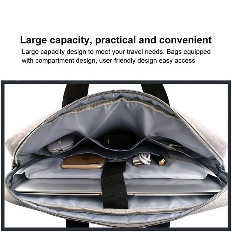 Fashion Light Laptop Bag With Single Shoulder Strap In Premium Anti-scratch Oxford Material