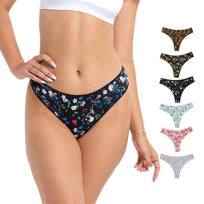Premium Cotton Briefs Japanese-style Cute Low-rise Women's Sexy Thongs