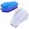 Silicone Clay Tools Resin Making Coffin Mould Resin Casting Mold Container Trinket Storage Box
