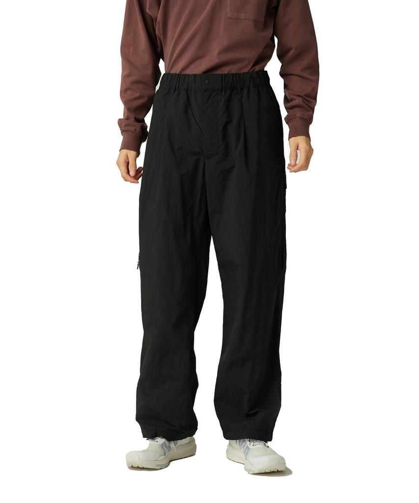 Snow Peak Nylon Tussah Utility Storage Pants and Size S PA-25AU020, Men's Women's, Black,