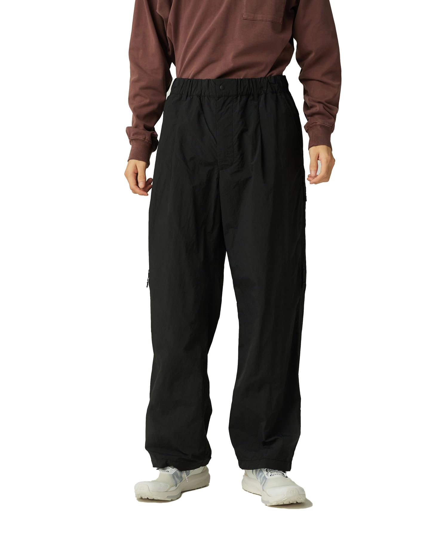 

Snow Peak Nylon Tussah Utility Storage Pants and Size M PA-25AU020, Men s Women s, Black, чорний