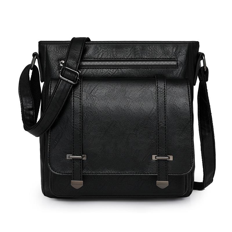 Women's Shoulder Bag Large Capacity Business Commuter Crossbody Bag Retro Messenger Bag PU Small Square Bag