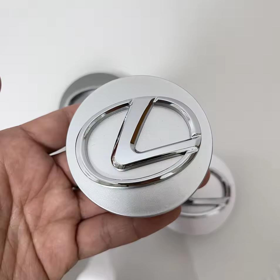 4pcs 62mm Wheel Hub Center Caps Lexus Badge Cover Hubcaps for NX200T ES200 ES350 IS300 RX240 GS450h LS500h Car Accessory