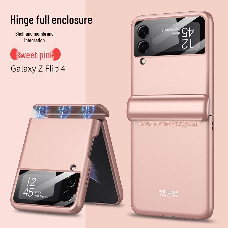 

Магнітний матовий жорсткий чохол для Samsung Z Flip4 - Повне покриття, Захист для складання Samsung Galaxy Z Flip4