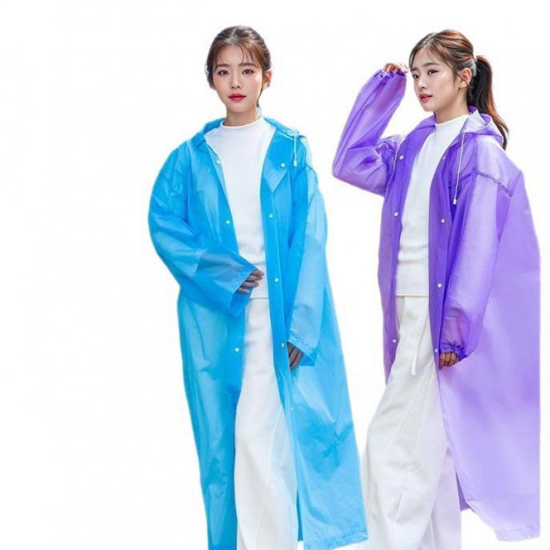 Children's Thickened EVA Rain Poncho - Durable, Portable, Storm-Proof, Non-Disposable