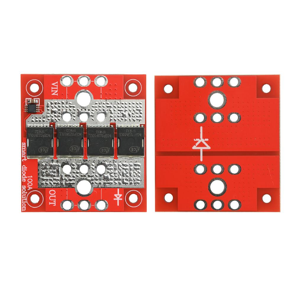 Ultra Low Dropout 100A High Current Ideal Diode Module No Ground No Forward Voltage Limit Anti Backflooding Charging Module
