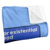 Steven Rhodes Existential Dread Soft Touch Blanket