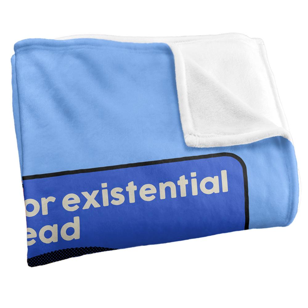 Steven Rhodes Existential Dread Soft Touch Blanket