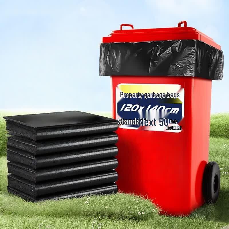 Extra Large Property Flat-Mouth Garbage Bags