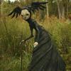 Nightmare Witch Resin Crafts Horrifying Witch Resin Statue Patio Witch Garden Handicraft Decoration