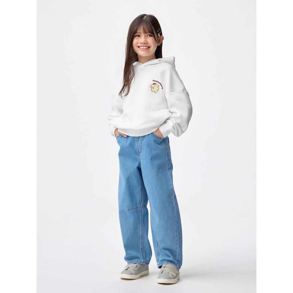 Gu By Uniqlo Girls Sweatshirt Parka Sanrio Characters