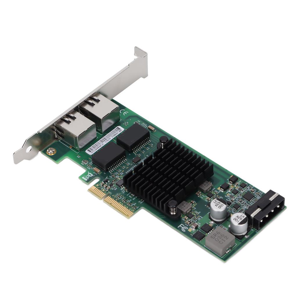 Network Card PCIE X4 Rj45 101001000Mbps Gigabit Dual Port Electric Port Network Adapter