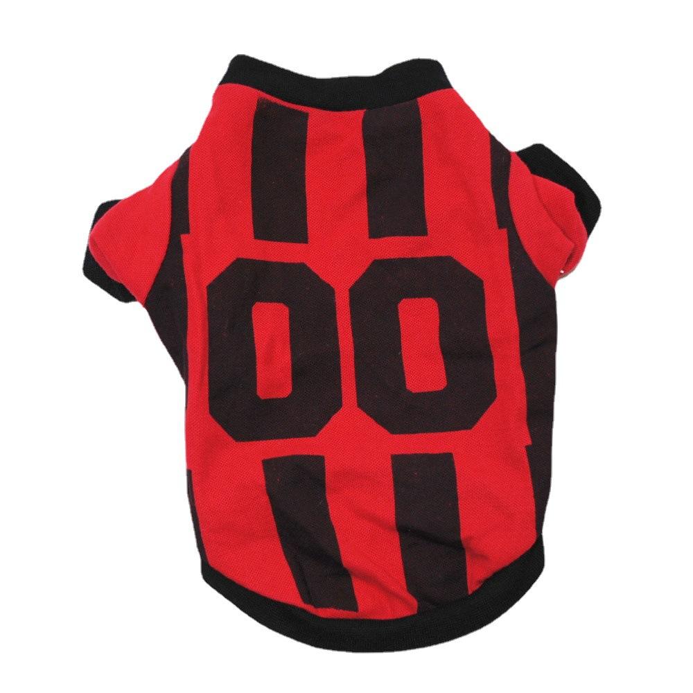 Haustierkleidung Welpenkleidung Klassischer Jersey-Stil Sportlicher Stil