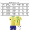 Brasilien Vinicius Jugend Fußballtrikot Sportbekleidung Gelb Polyester Kinder