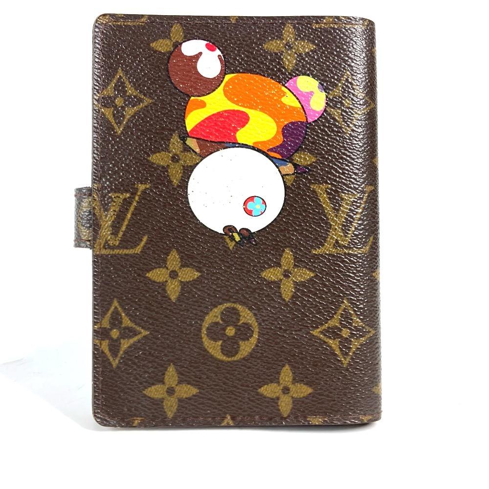 Louis Vuitton R20011 Monogram panda AgendaPM Murakami Takashi Notebook cover