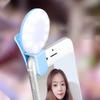 Adjustable 3-level Light Mini Selfie Ring LED Fill Light Clip on Cellphone Laptop Lamp Ringlight Photography Phone Accessories