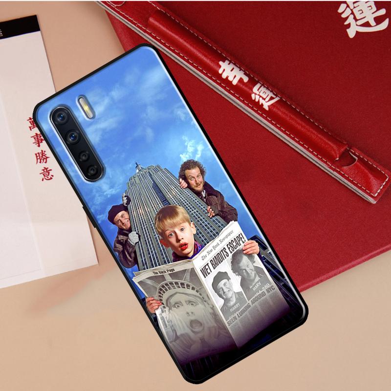 Home Alone Case For Oppo A60 A98 A58 A78 A18 A38 A80 A40 A77 A57 A17 A74 A54 A94 A96 A76 A16 A15 A5 Pro