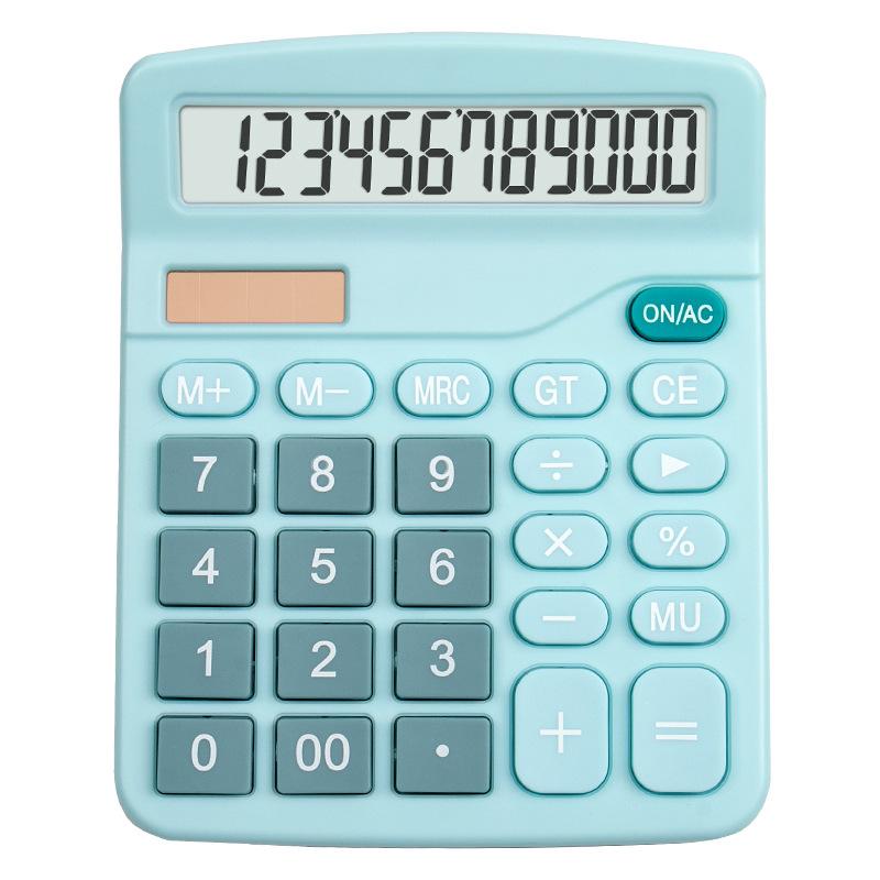 Calculator for Students, Solar Dual Power Supply Student Color Computer, Calculator Office Supplies