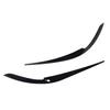 Pair of Front Headlight Eyebrow Left Right Headlamp Eyelid Cover Trim Replacement for X5 G05 X6 G06 LCI