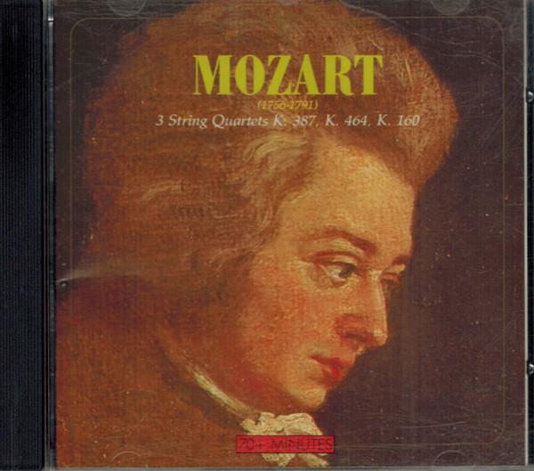 

CD MOZART MOZARTEUM QUARTETT 3 Strings Quartets K. 387 K. 464 CCT643 Digital Concer Brazil Classical Used