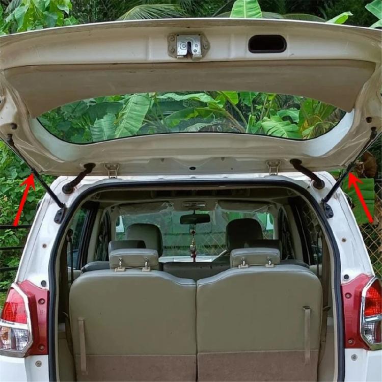 Zestaw podpórek gazowych do podnoszenia pokrywy bagażnika z asystą otwierania dla 81850-M60M00 81860-M60M00 Poprawia stabilność klapy bagażnika samochodu