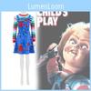 Chucky-Kostüm aus „Child's Play“ für Halloween-Partys und Bühnenauftritte