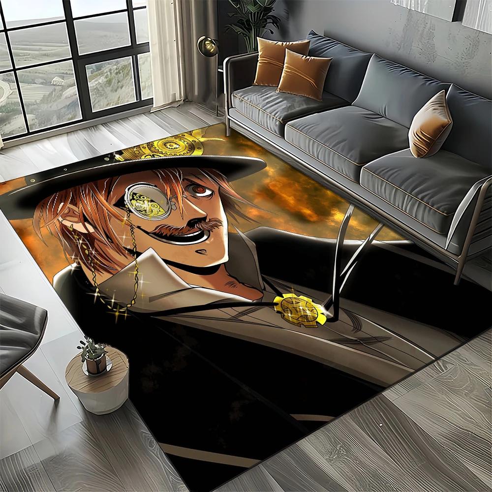 New Style Record of Ragnarok Cartoon Anime Carpet Rug for Living Room Bedroom Home Sofa Decoration,Kids Non-slip Floor Mat