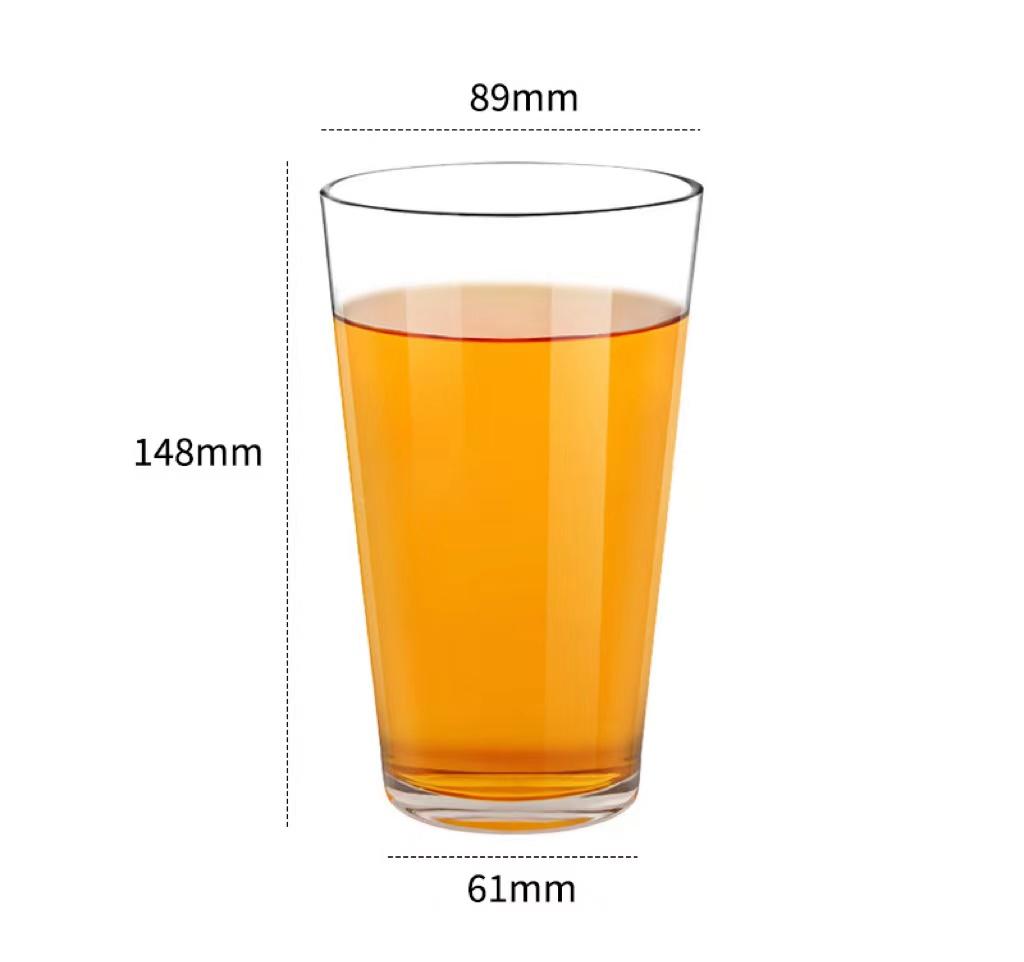Comfortable Home Life Plain 473Ml 480Ml 16Oz Pint Glass Beer Glass Water Cup Beer Cup