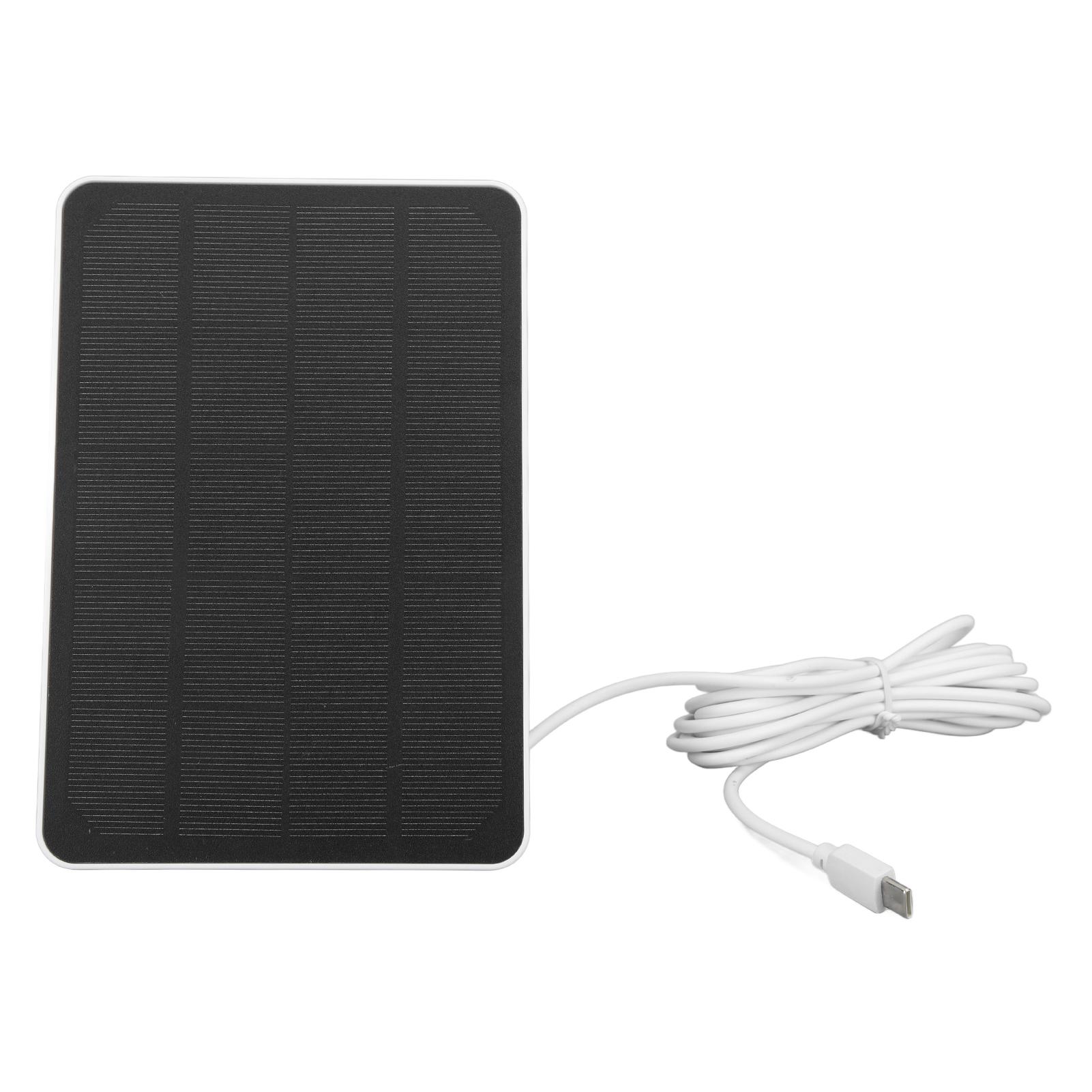 

4W5V Solar Panel for Wireless Camera Waterproof Solar Panel for Rechargeable Battery Surveillance Camera