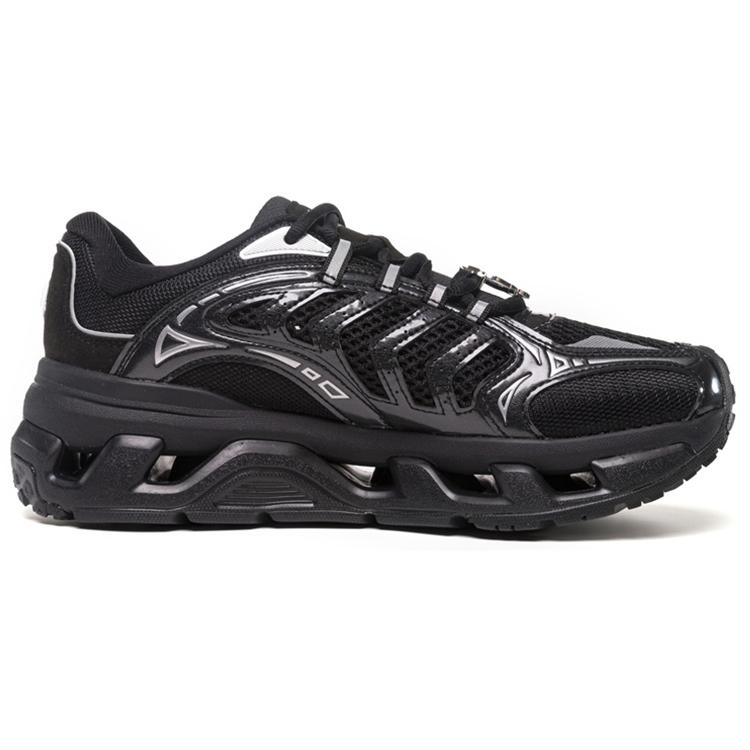 Li Ning Mountain Color Textile, Synthetic Leather Abrasion Resistant Cushioning Slip Resistant Breathable Low Top AGLS064-1