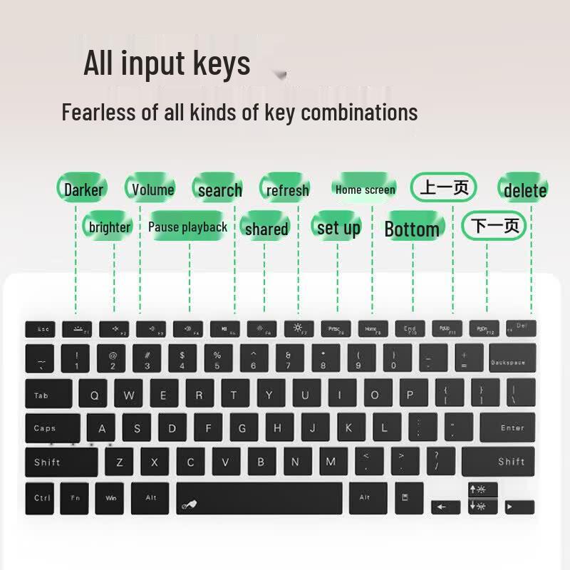 BIAZE Surface Pro Bluetooth Keyboard Cover with Touchpad