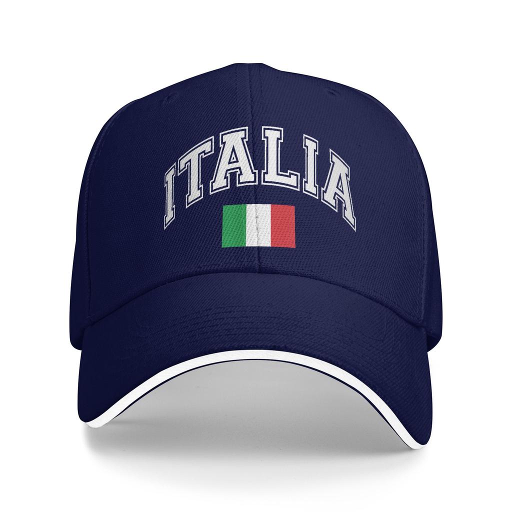 Dámská Unisex Itálie Italská Vlajka Italia Venkovní Klobouk Nastavitelná Čepice Ležérní Baseballová Čepice Sportovní Klobouky