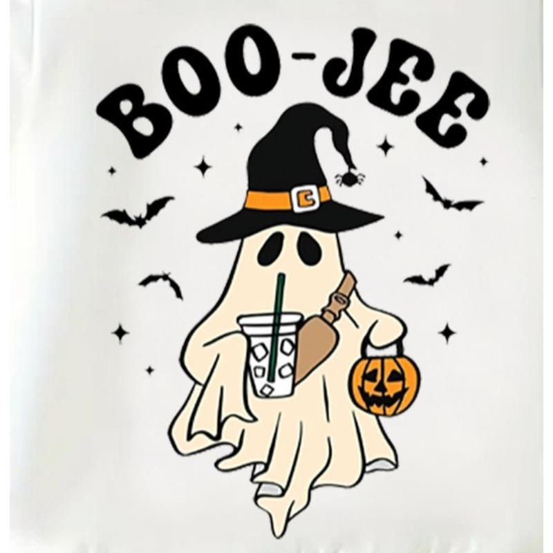 Kids Crewneck Sweatshirt, Funny Halloween Print, Spring Autumn Casual Tops