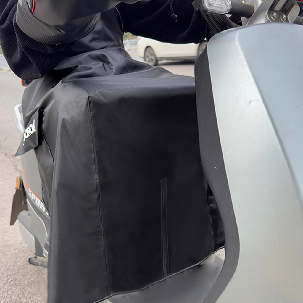 Scooter Leg Cover Waterproof Thick Winter Warm Scooter Blanket E-Bike Apron Blanket Protector For Winter Electric Bike Motorbike