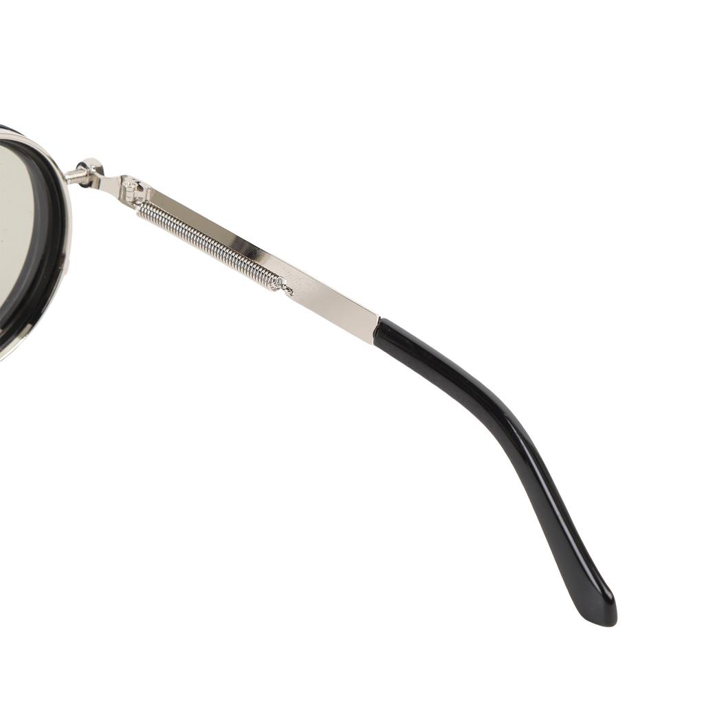 Polarized Sunglasses 49MM Lens ND2 400 Filter Round Glasses for Fishing and Sports Adjustable Tint