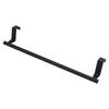 Stainless Steel Door Hooks: Towel & Storage Rack, Wall-Mounted & Punch-Free for Kitchen/Bathroom