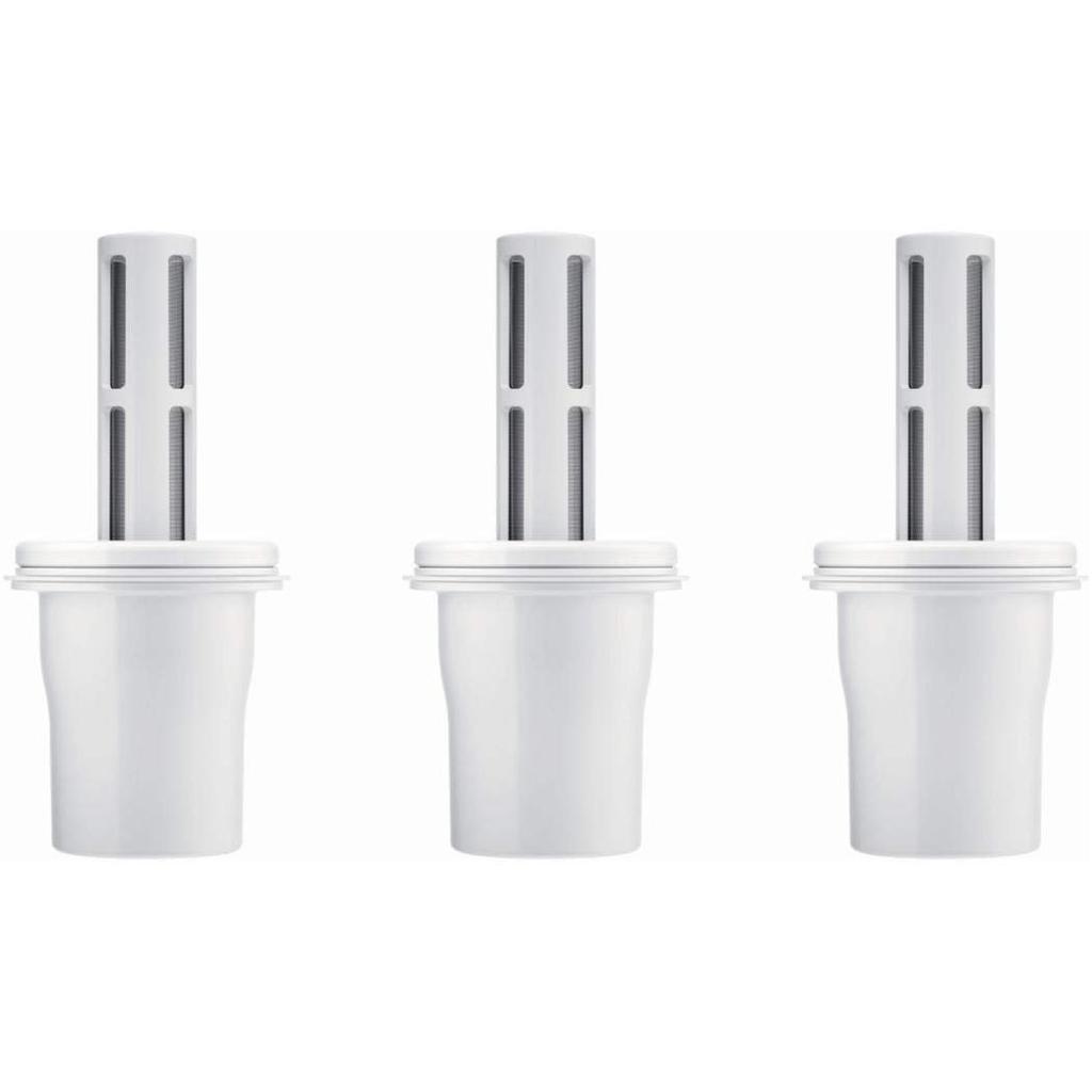 Toray Trevino Pitcher-Type Water Filter Replacement Cartridge, Trihalomethane Removal Type, 3-Pack, White (PTC.F3J)