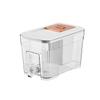 6L Beverage Container for Iced Drinks with Lid Refrigerator